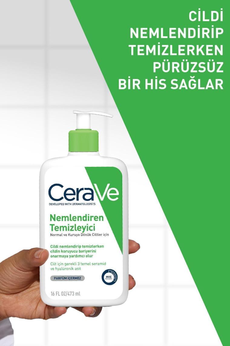 Normal Ve Kuru Ciltler İçin Nemlendiren Temizleyici 473ml