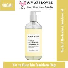Maruderm Yağ Bazlı Temizleyici 400 ml - Yüz ve Vücut Için Temizleme Yağı