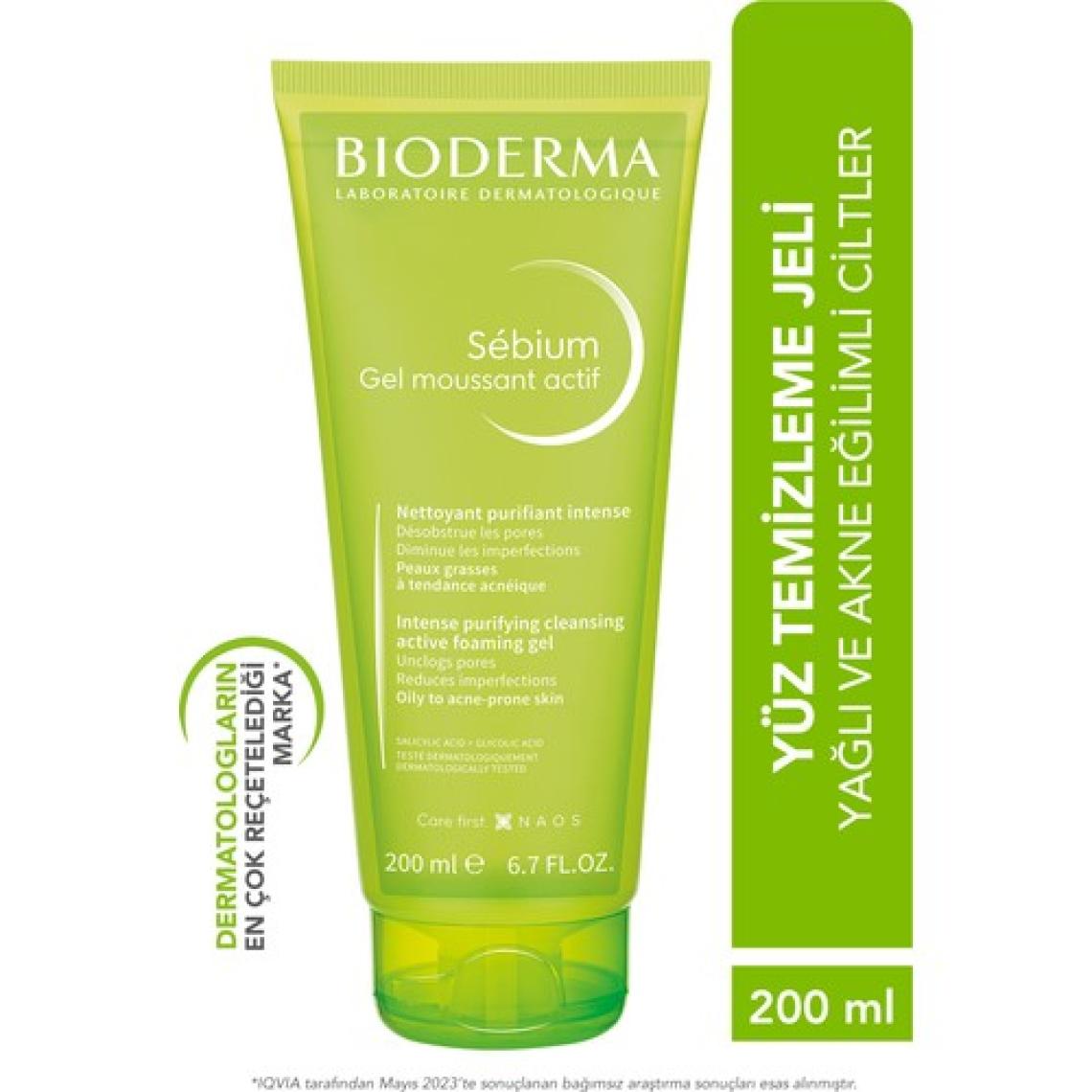 Bioderma Sebium Foaming Gel Active 200 ml