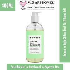 Maru.Derm Maruderm Karma ve Yağlı Ciltlere Özel Salisilik Asit Yüz Yıkama Jeli 400 ml