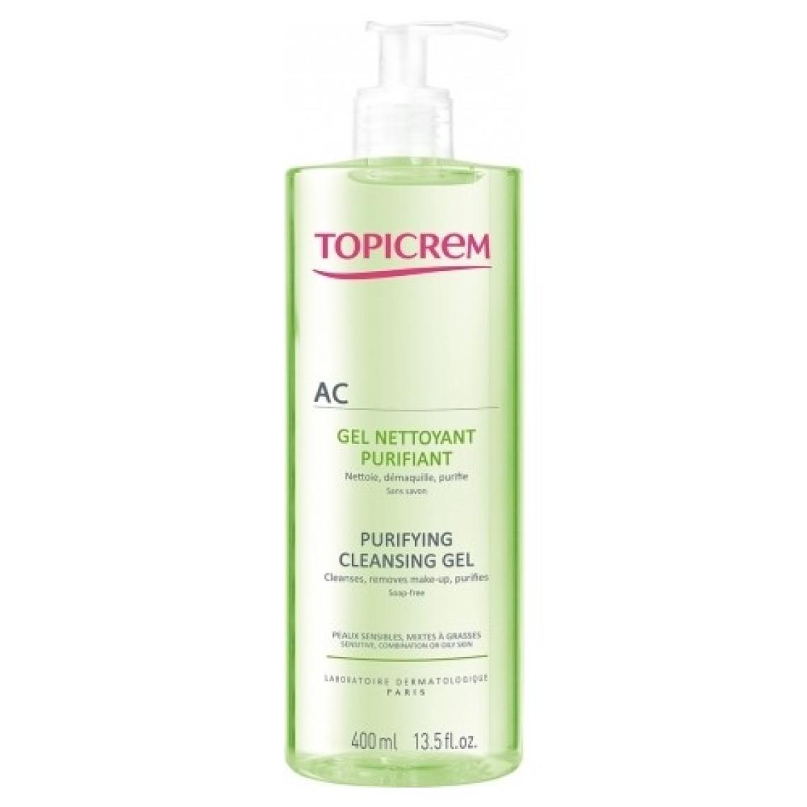 Topicrem AC Purifying Cleansing Yüz Temizleme Jeli 400 ml