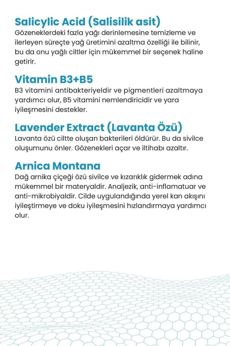 Arındırıcı Akne Karşıtı Yüz Temizleme Jeli 400ml Vegan Yağlı-akne Eğilimli Cilt (%1 Salisilik Asit)
