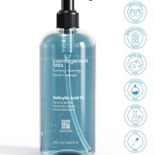 Arındırıcı Akne Karşıtı Yüz Temizleme Jeli 400ml Vegan Yağlı-akne Eğilimli Cilt (%1 Salisilik Asit)