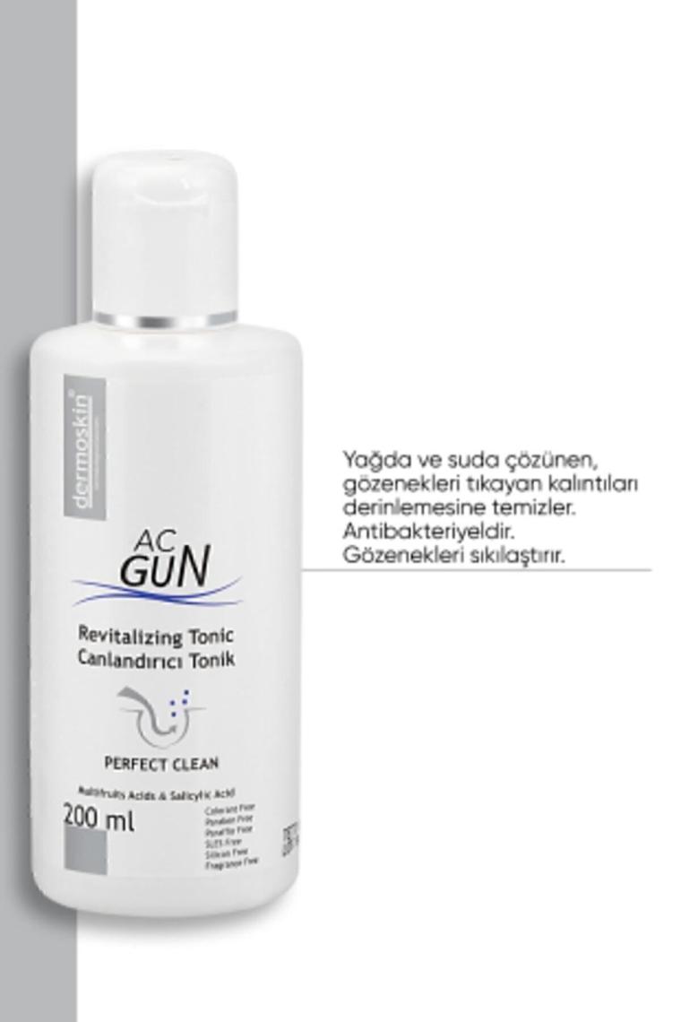 Acgun Sivilce ve Akneli Ciltler için Canlandırıcı Tonik 200 ml