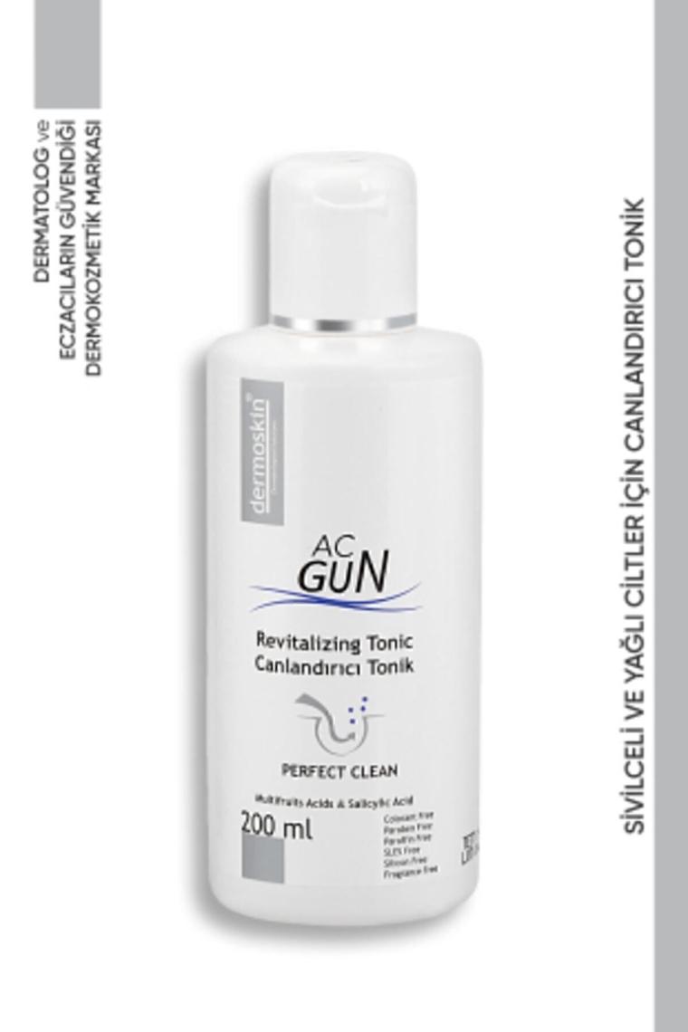 Acgun Sivilce ve Akneli Ciltler için Canlandırıcı Tonik 200 ml