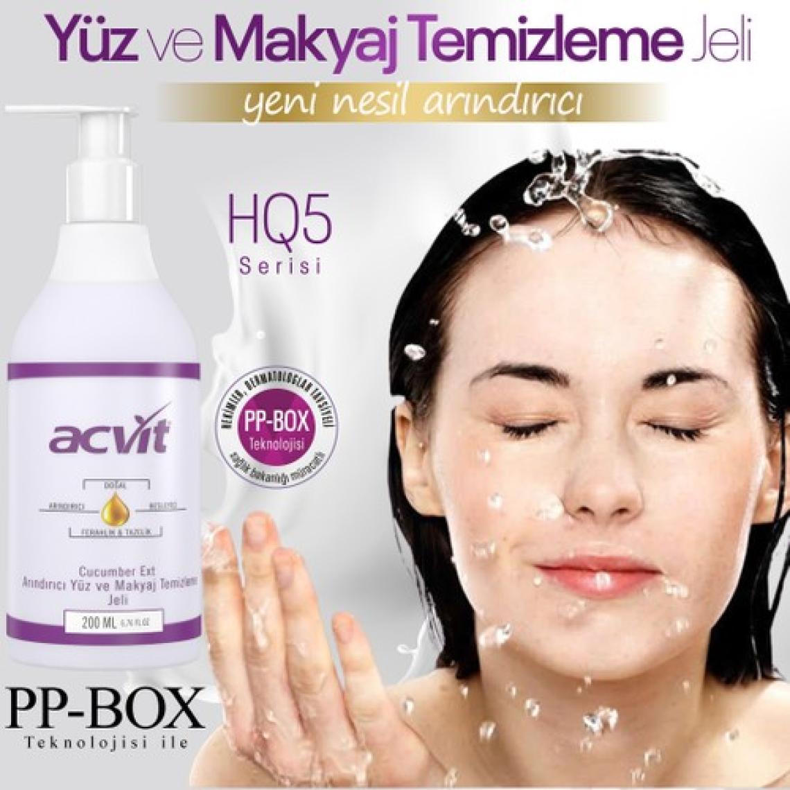 Acvit Arındırıcı Yüz Ve Makyaj Temizleme Jeli - 200 ml