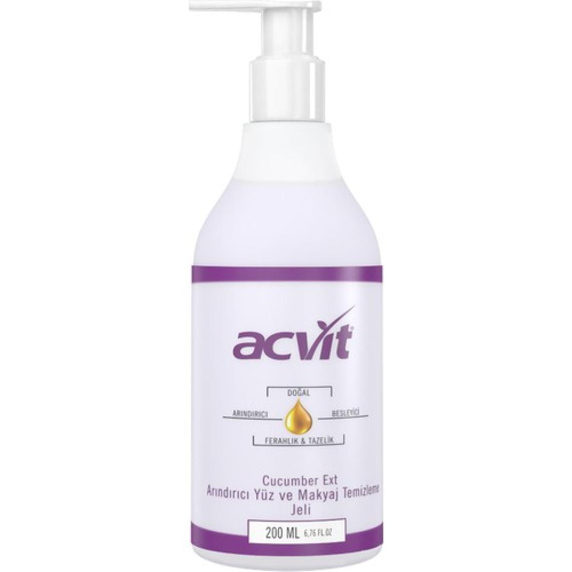 Acvit Arındırıcı Yüz Ve Makyaj Temizleme Jeli - 200 ml