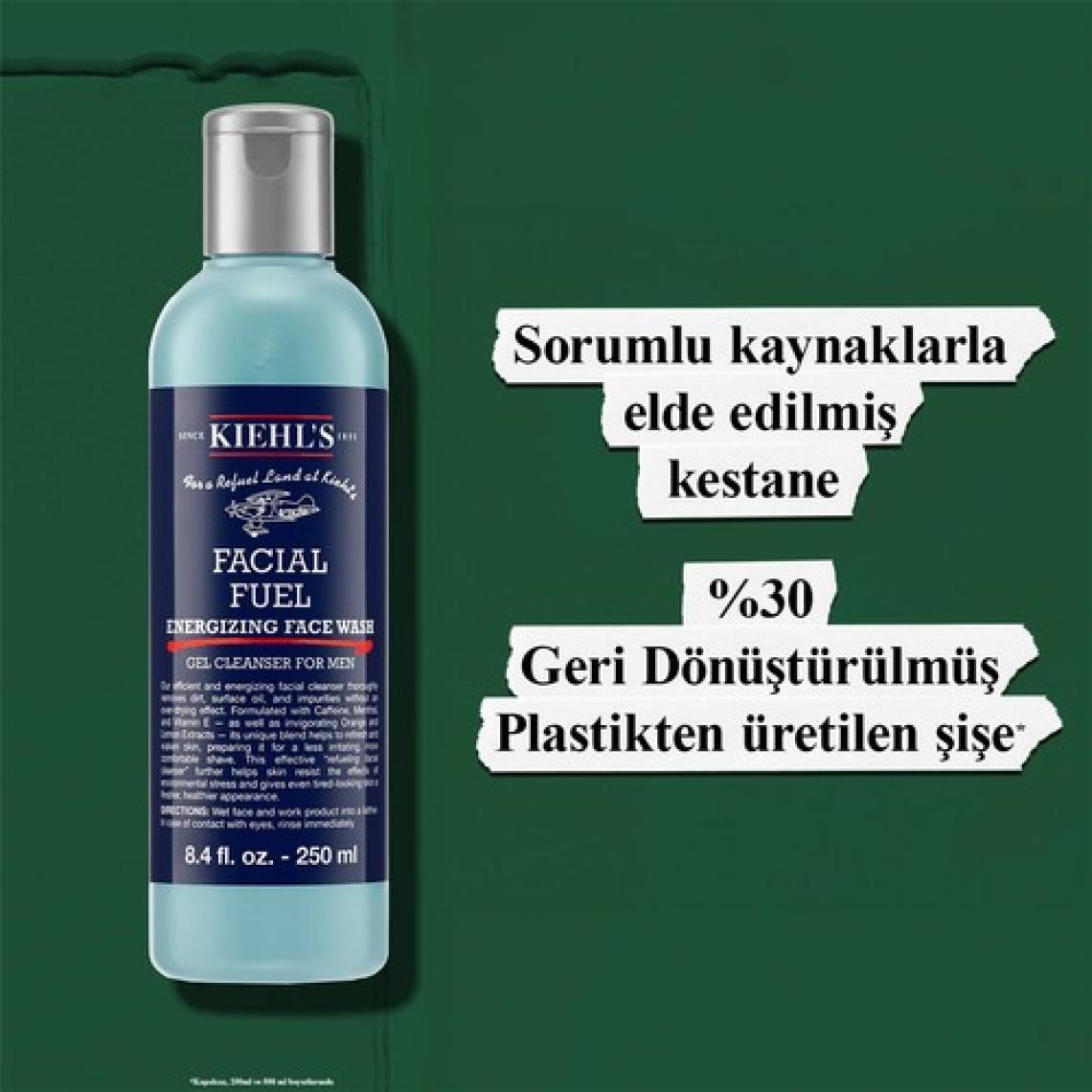 Kiehl's Facial Fuel Erkekler Için Cildi Canlandıran Yüz Temizleme Jeli 75  ml