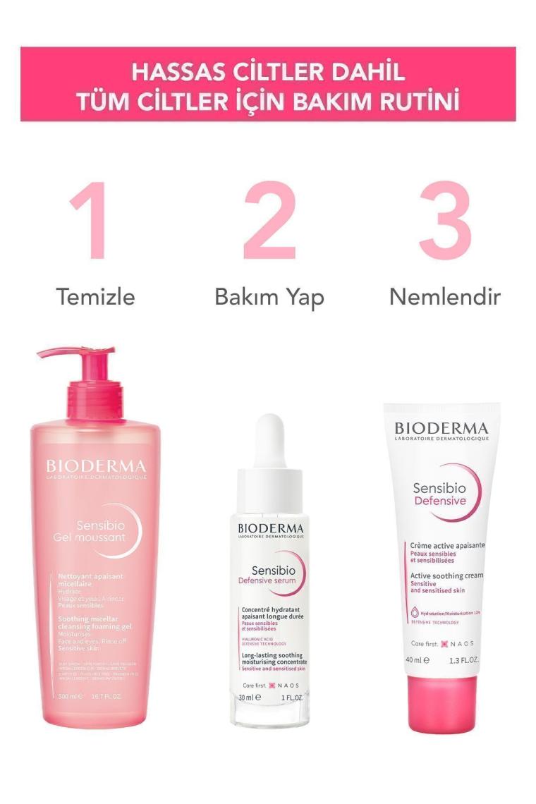 Bioderma Sensibio Foaming Gel 500 ml Hassas Ciltler Temizleme Jeli