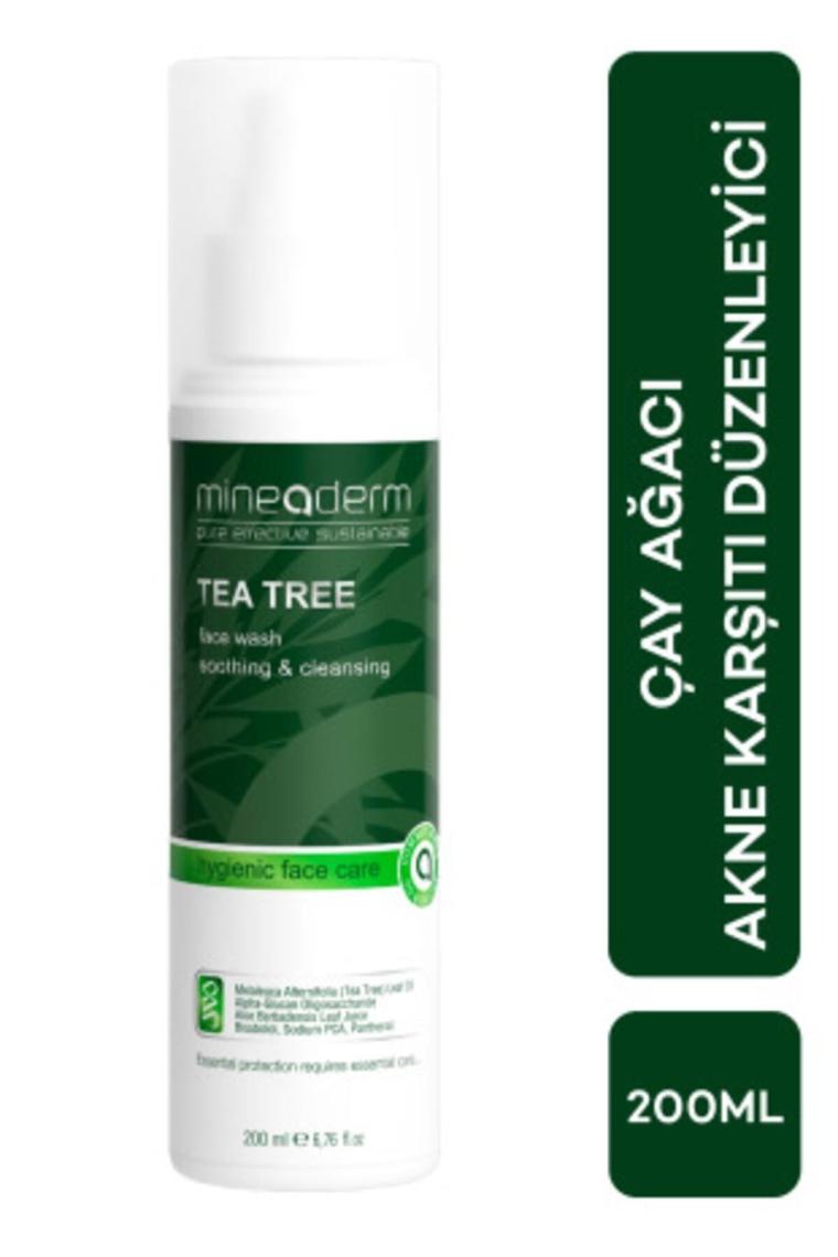 Akne Karşıtı Ve Sebum Düzenleyici Temizleme Jeli/tea Tree Face Wash