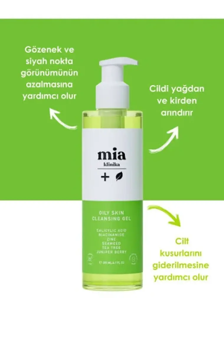 Yağlı Ve Kusurlu Ciltler Için Yüz Yıkama Jeli