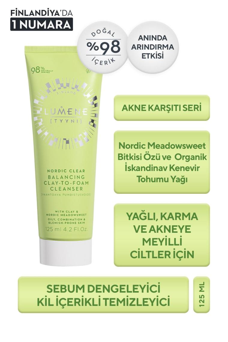 Lumene Kil Içerikli Köpük Temizleyici 125 ml