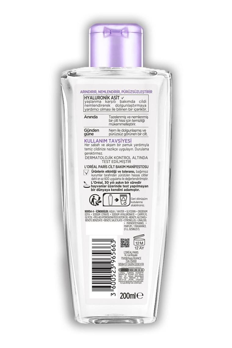 L'oréal Paris Revitalift Filler Dolgunlaştırıcı Tonik 200ml - Hyaluronik Asit