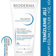Bioderma Atoderm Intensive Foaming Gel 200 ml Kuru ve Atopik Ciltler için Temizleyici Jel
