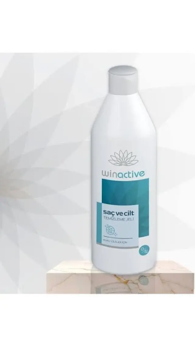 Winactive Kuru Ciltler Için Saç ve Cilt Temizleme Jeli