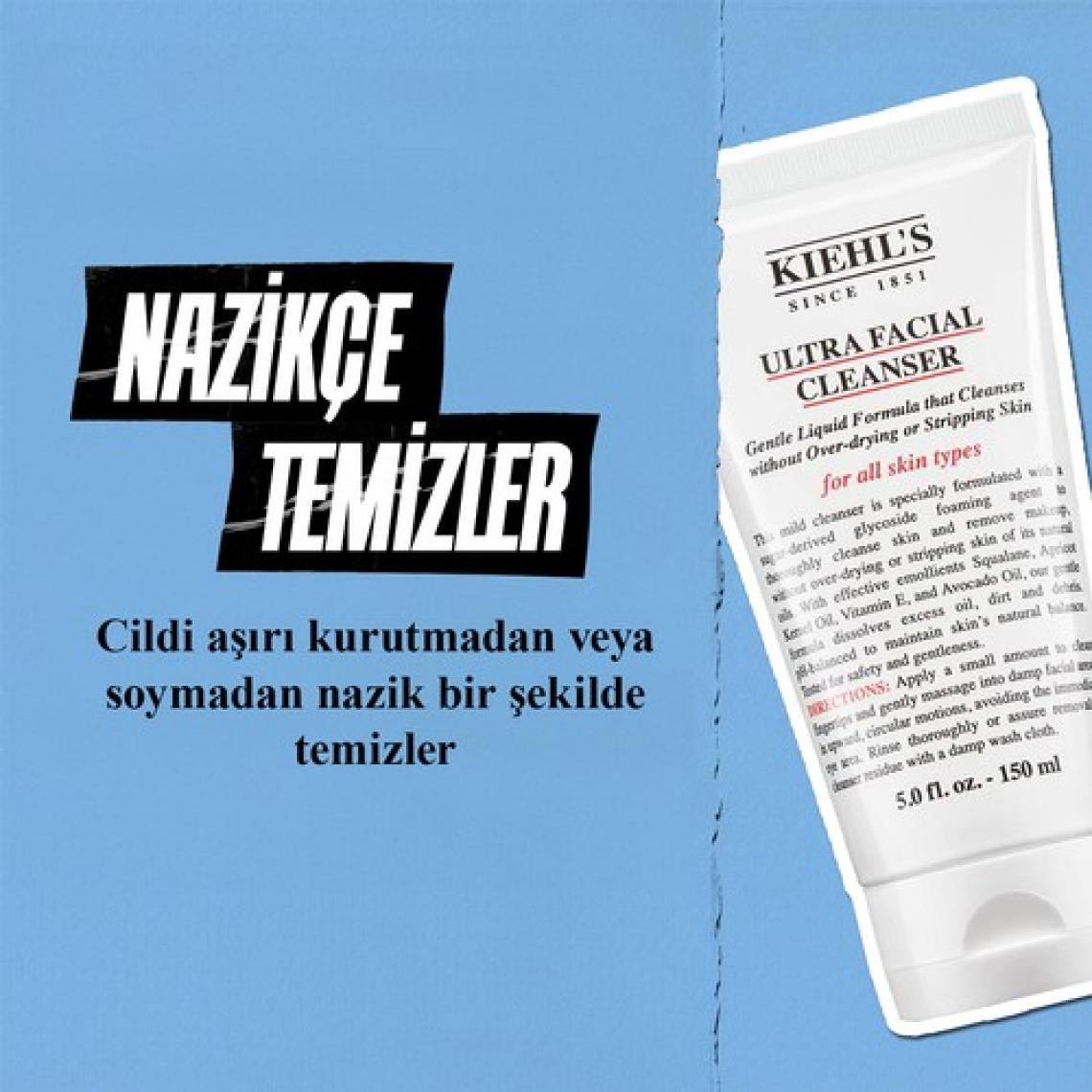 Kiehl's Ultra Facial Normal ve Kuru Ciltler Için Günlük Temizleme Jeli 75  ml