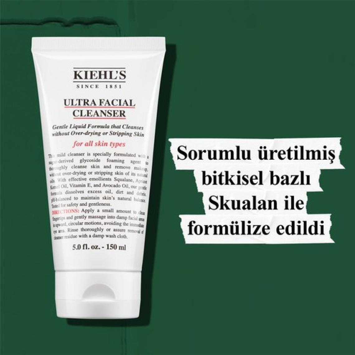 Kiehl's Ultra Facial Normal ve Kuru Ciltler Için Günlük Temizleme Jeli 75  ml