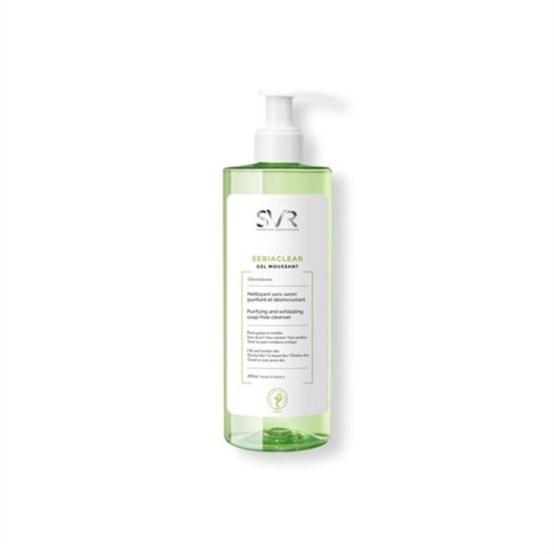 SVR Sebiaclear Gel Moussant 400 ml Yüz Temizleme Jeli