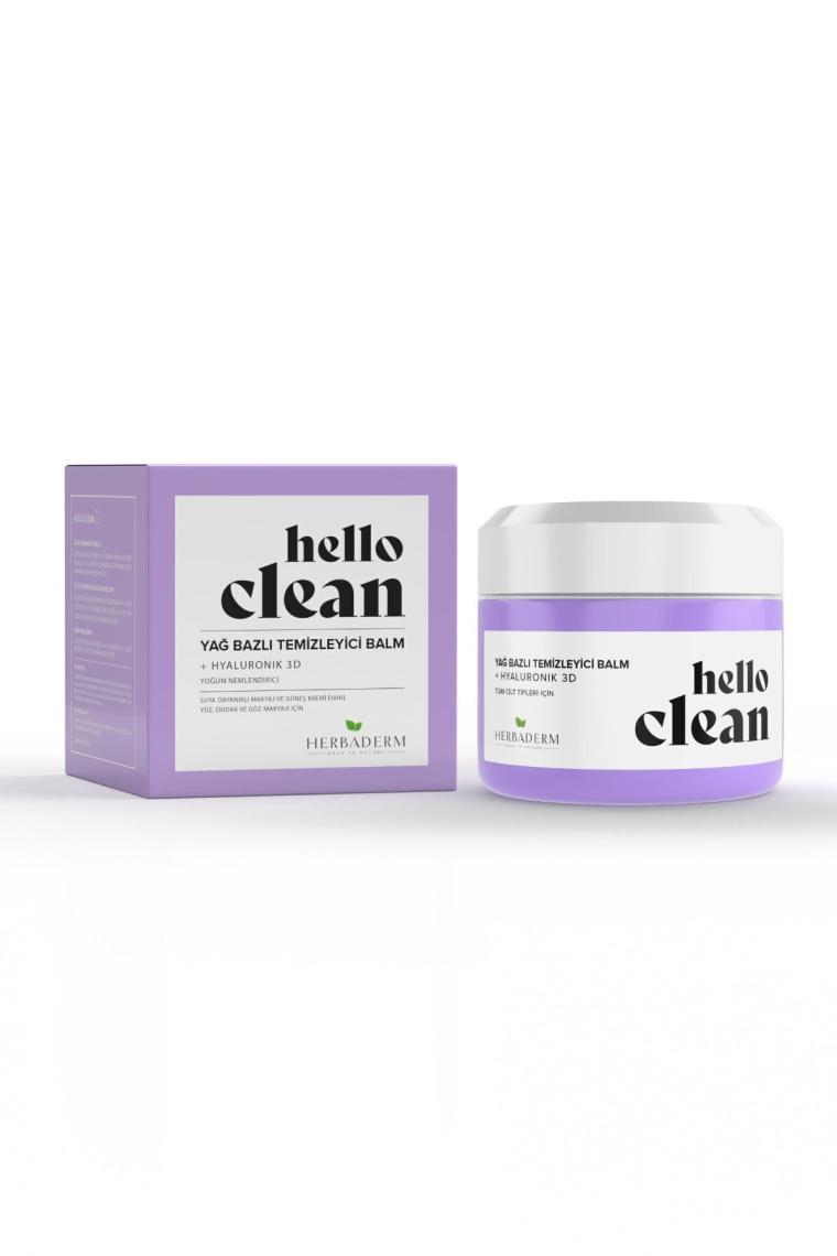 Hello Clean Yoğun Nemlendirici Yağ Bazlı Makyaj Temizleyici Balm