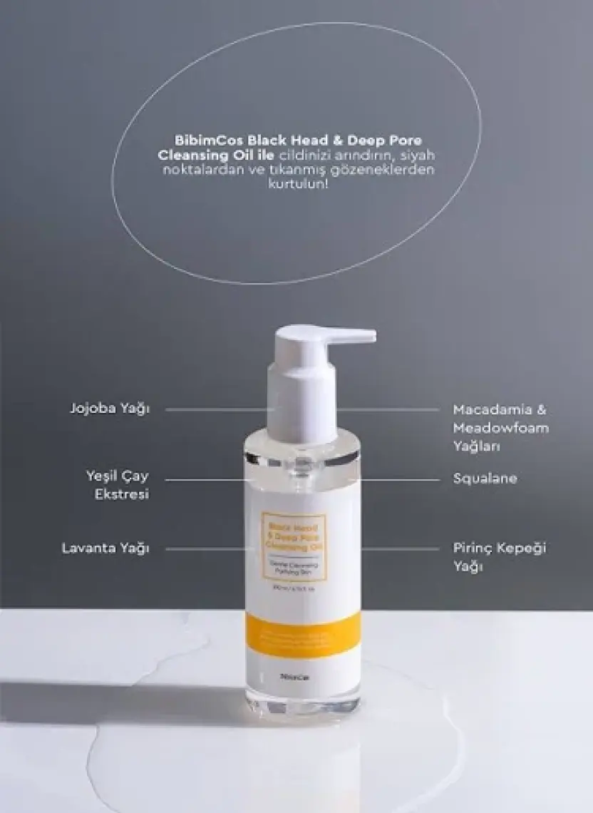 Bibimcos Black Head&Deep Pore Cleansing Oil 150 ml