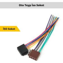 Fully Oto Teyp Hoparlör Soketi Iso Soket