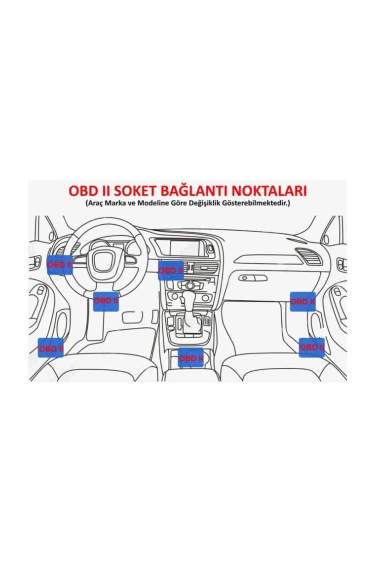 Novatek General Plus Allwinner Araç Kameraları OBD 2 Akım Korumalı Park Modu Kablosu 5V15A