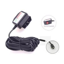 Novatek General Plus Allwinner Araç Kameraları OBD 2 Akım Korumalı Park Modu Kablosu 5V15A