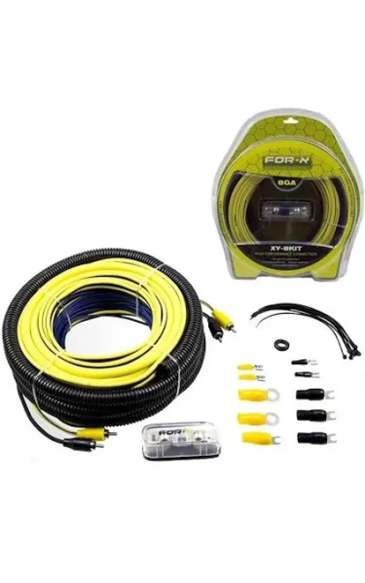For-x Profesyonel Oto Anfi Kablo Seti Xy-6kıt 6ga