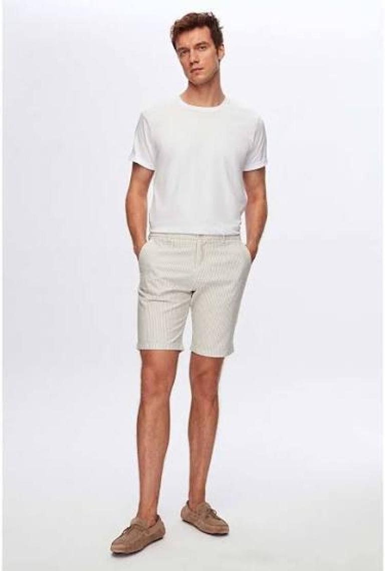 D'S Damat Slim Fit Beyaz T-shirt 4HC141996753M