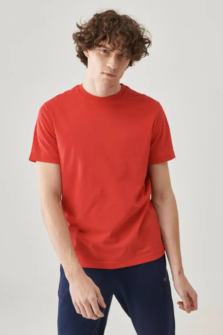 Lee Regular Fit Rahat Kesim %100 Pamuk Kısa Kollu Crew Neck Tişört