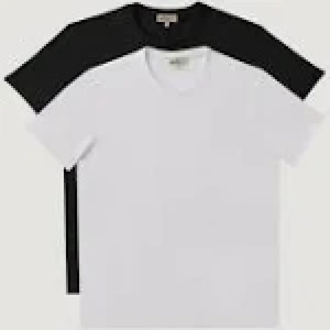 Altınyıldız Classics Erkek Siyah-beyaz Slim Fit Dar Kesim Bisiklet Yaka %100 Pamuk 2'li Tişört Paketi