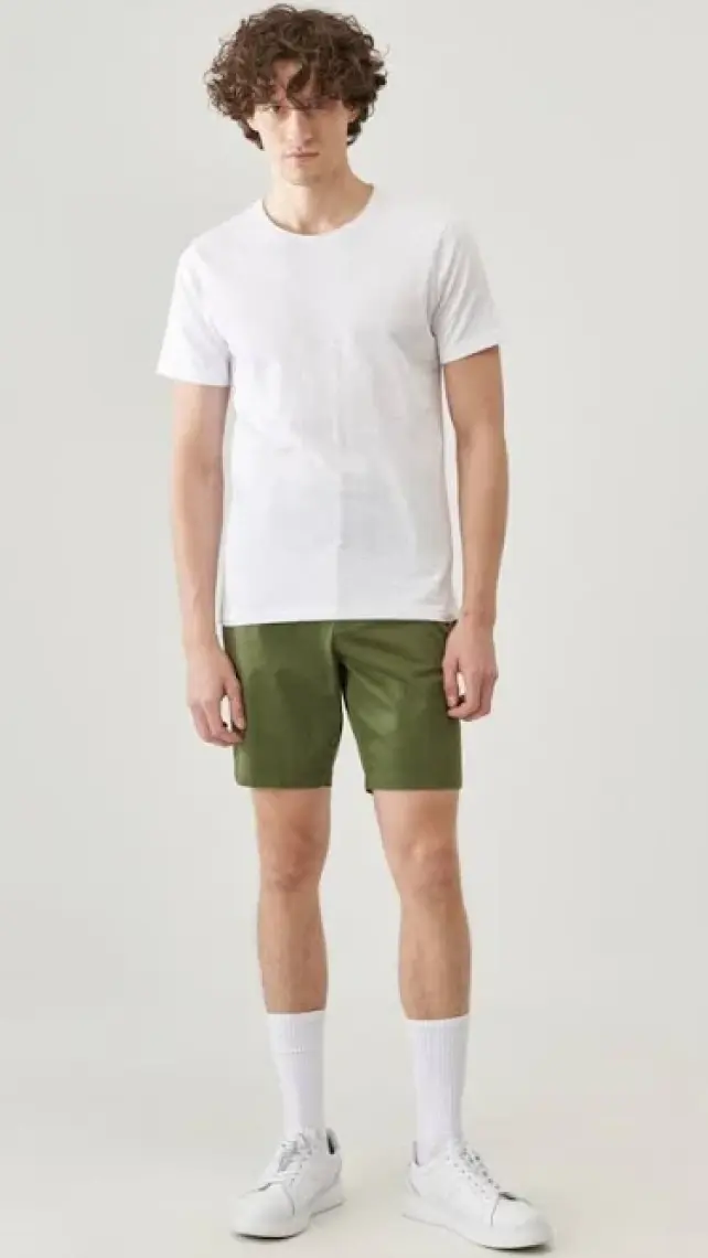 Lee Lee Lightweight Logo Erkek Siyah Bisiklet Yaka Tişört