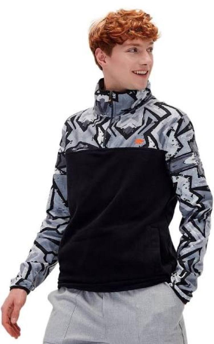 Bad Bear Mirage Half Zip Polar Siyah