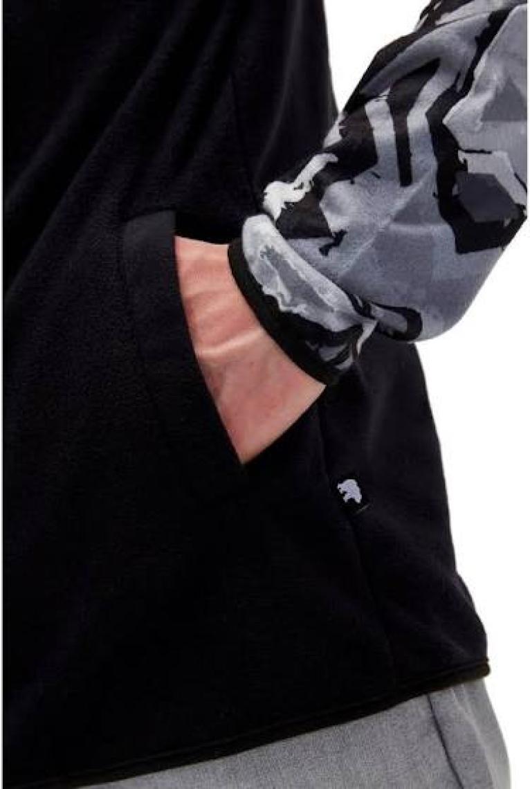 Bad Bear Mirage Half Zip Polar Siyah