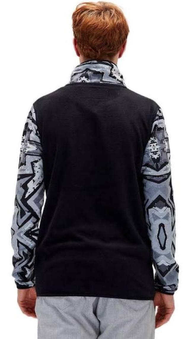 Bad Bear Mirage Half Zip Polar Siyah