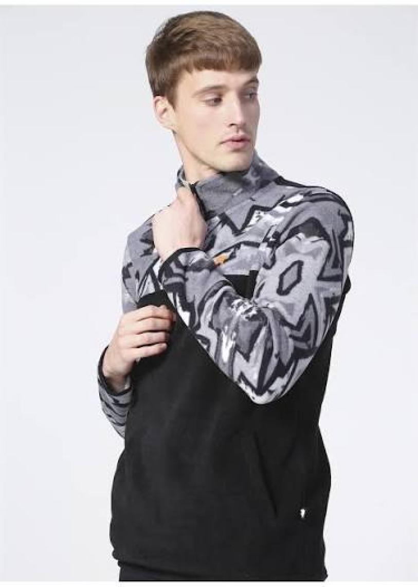 Bad Bear Mirage Half Zip Polar Siyah