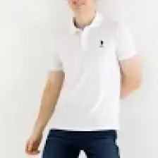 U.S. Polo Assn. Erkek Beyaz Tişört Basic 50264891-VR013
