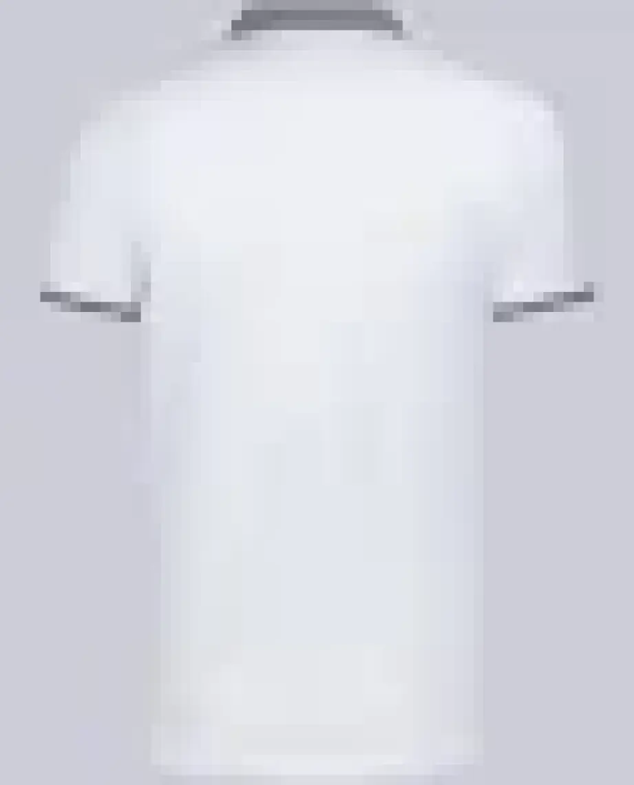 Beyaz Regular Fit 100% Pamuklu Polo Yaka Tişört