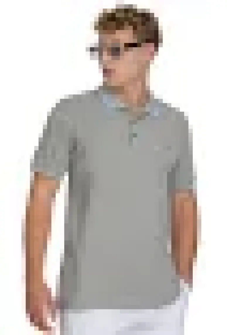 Haki Regular Fit 100% Pamuklu Polo Yaka Tişört