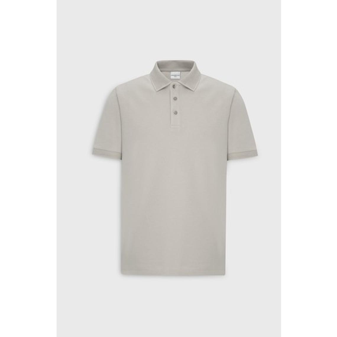 ALTINYILDIZ CLASSICS Erkek Safari %100 Pamuk Kıvrılmaz Polo Yaka Slim Fit Dar Kesim Tişört