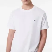 Lee Regular Fit Normal Kesim Sıfır Yaka %100 Pamuk Logolu Tişört