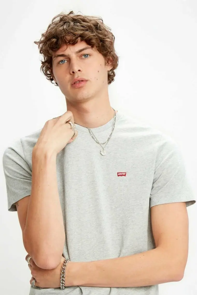 The Original Tee Cotton Gri Erkek Tişört