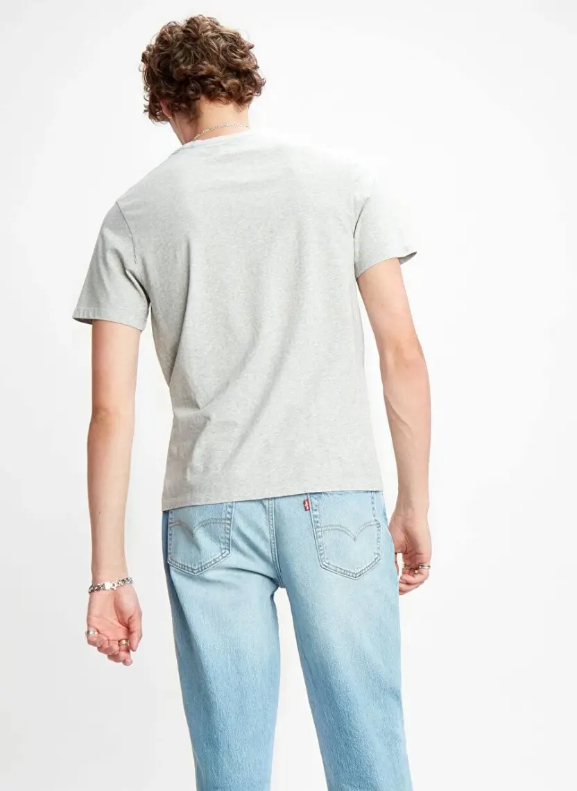 The Original Tee Cotton Gri Erkek Tişört