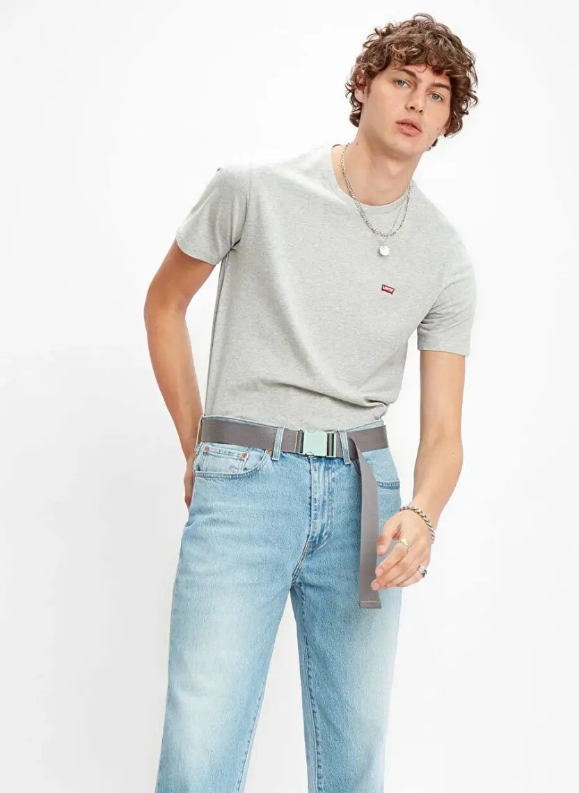The Original Tee Cotton Gri Erkek Tişört