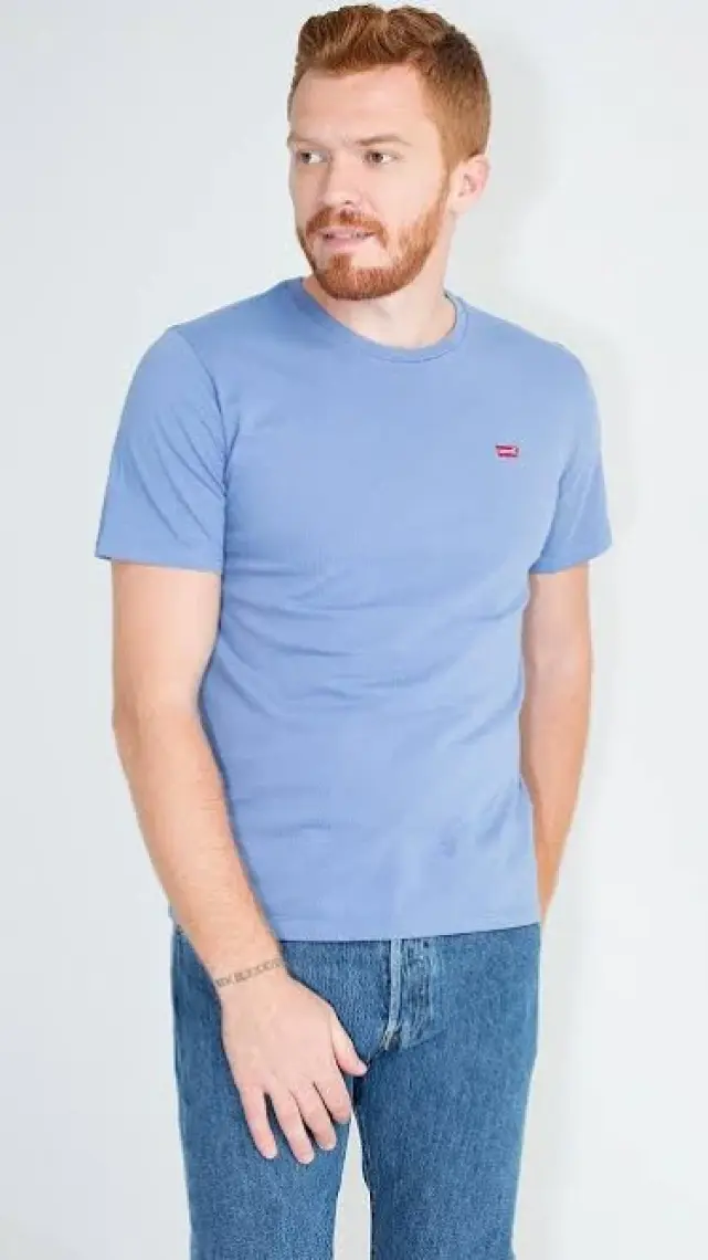 Ss Original Hm Tee Tr Colony Erkek Mavi Tişört