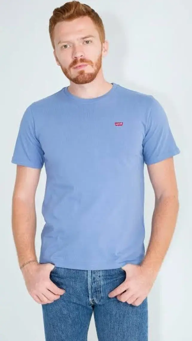 Ss Original Hm Tee Tr Colony Erkek Mavi Tişört
