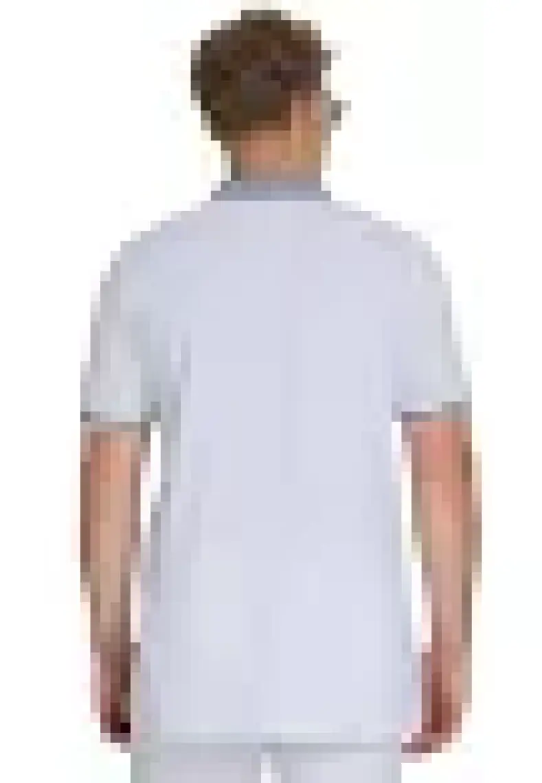 Beyaz Regular Fit 100% Pamuklu Polo Yaka Tişört