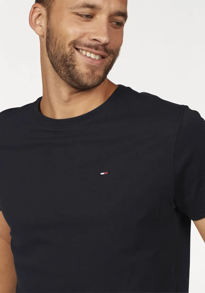 Tommy Hilfiger Tjm Original Jersey Bisiklet Yaka T-Shirt