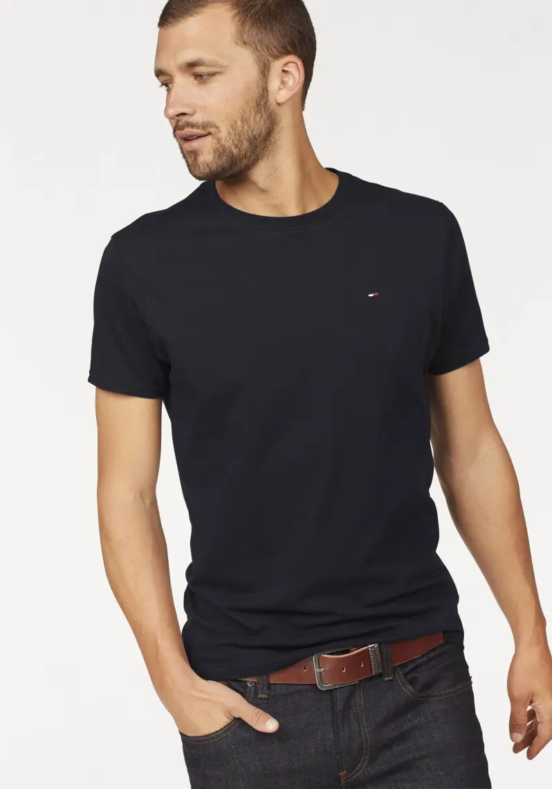 Tommy Hilfiger Tjm Original Jersey Bisiklet Yaka T-Shirt