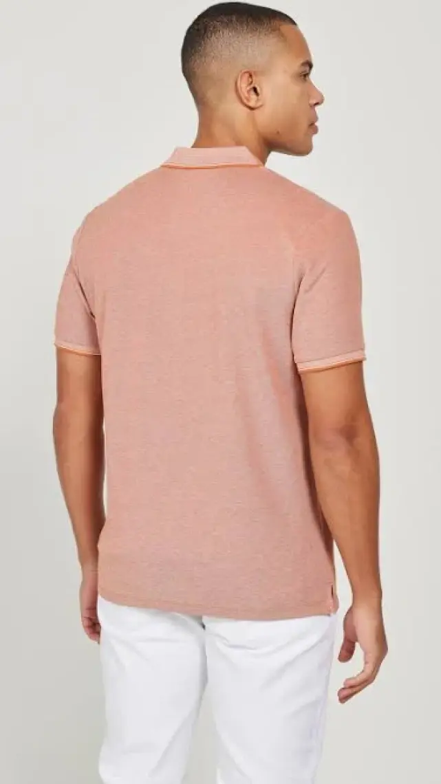 Altınyıldız Classics AC&Co / Altınyıldız Classics Erkek Çekmeyen Pamuklu Kumaş Slim Fit Dar Kesim Gri Kıvrılmaz Polo Yaka T-shirt